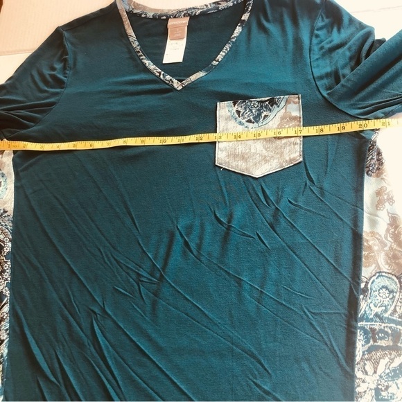 Chico’s Woman’s Paisley Woven-Back Tunic Plus Size L - Picture 13 of 14